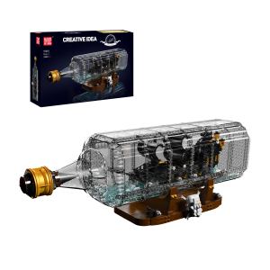 Mould King 10065 Black Pirate: Ship in a Bottle | 2 206 parts