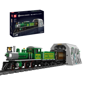 Mould King 12024 Паровоз 4-4-0 | 1 212 деталей