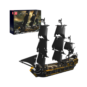Mould King 13199 Black Pirate Ship | 3,180 parts