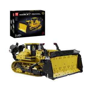 Mould King 17049 Liebherr PR766 Remote Control Bulldozer Construction Kit | 3,568 parts