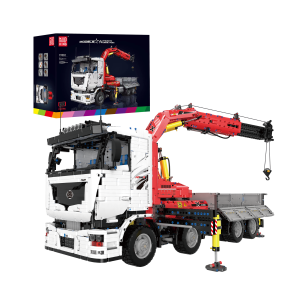 Mould King 19002 Pneumatic Crane Truck Remote Control Constructor | 8,238 parts